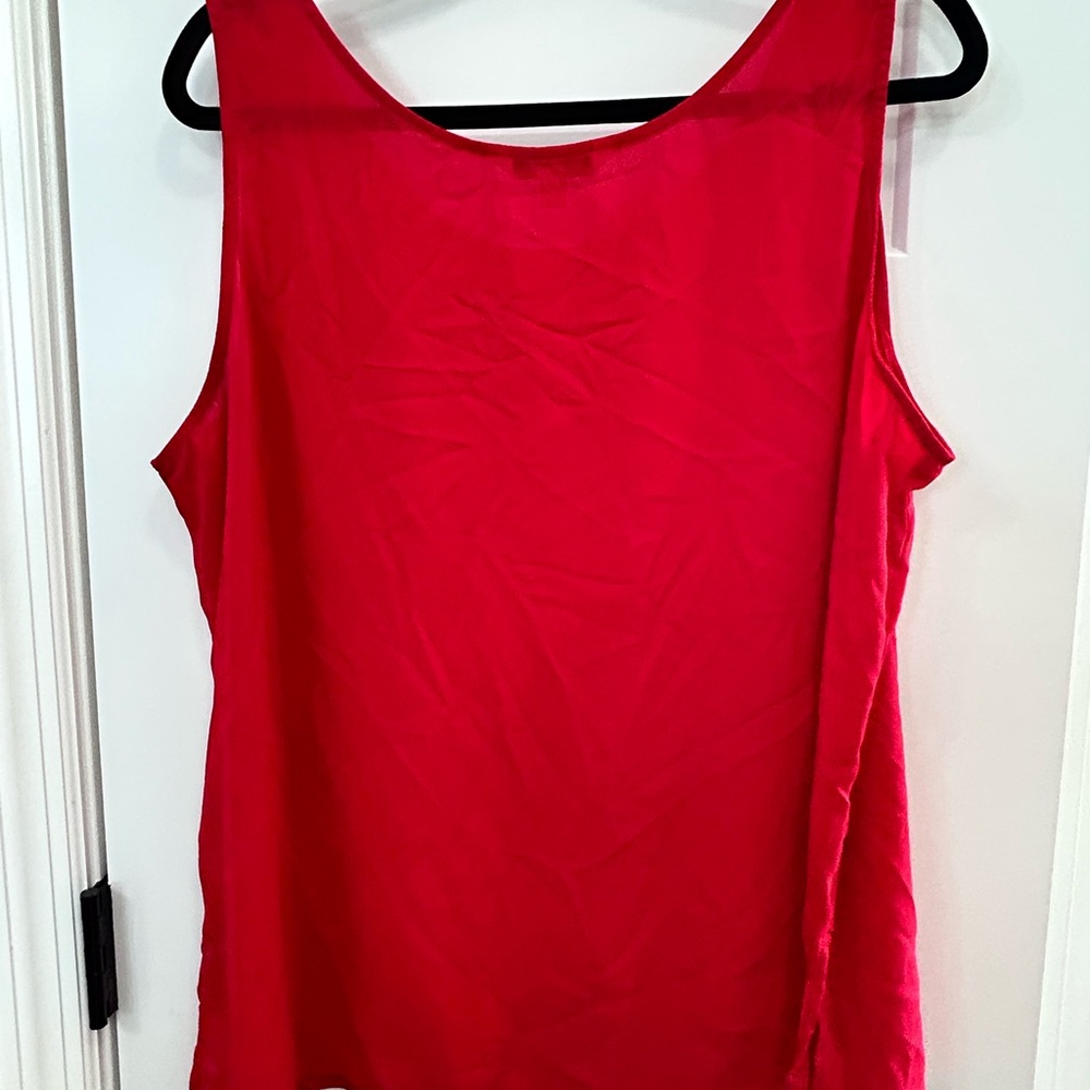 The Pioneer Woman Vibrant Red Tank Top - Picture 3 of 5